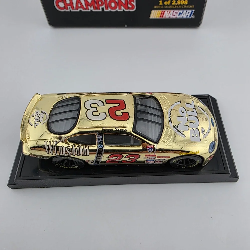 Racing Champions Jimmy Spencer #23 Team Winston 1:64 Gold Ford Taurus 1998‎